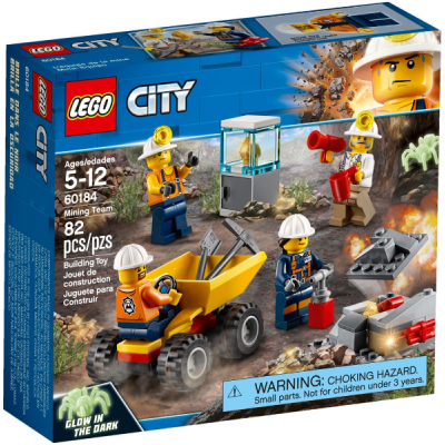 LEGO CITY L'équipe de la mine 2018